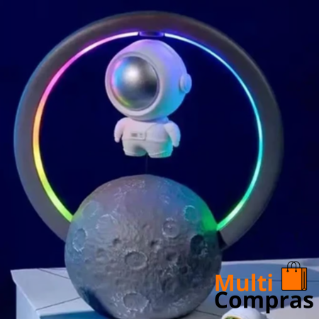 LÁMPARA LED ASTRONAUTA CON PARLANTE BLUETOOTH